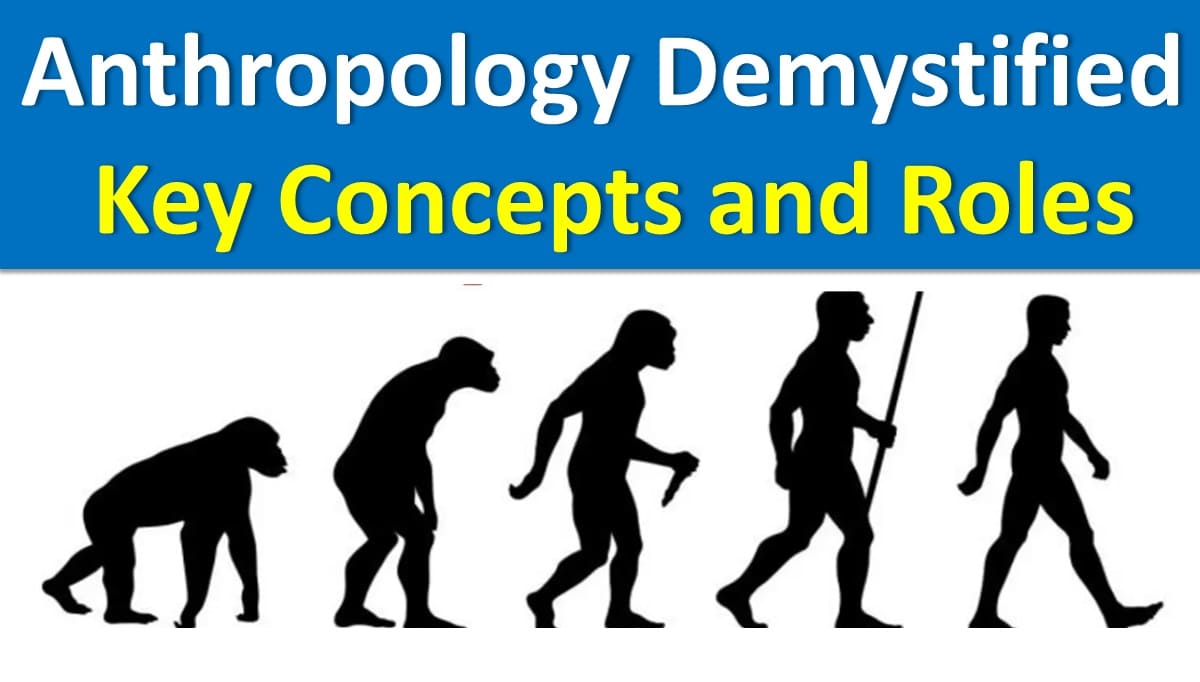Anthropology Demystified: Key Concepts and Roles