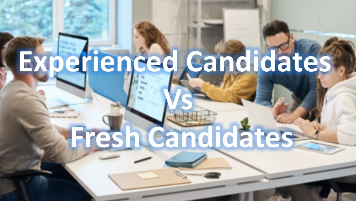 Experienced Candidates vs Fresh Candidates - Which One To Hire?