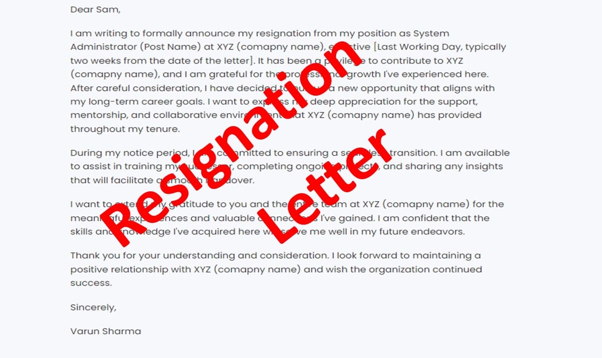 How to Write a Resignation Letter in 2024?