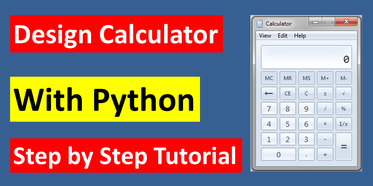 Design Calculator with Python - Step by Step Tutorial