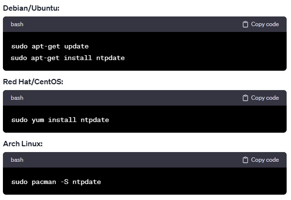 How to Install ntpdate Command in Linux: Step-by-Step Guide