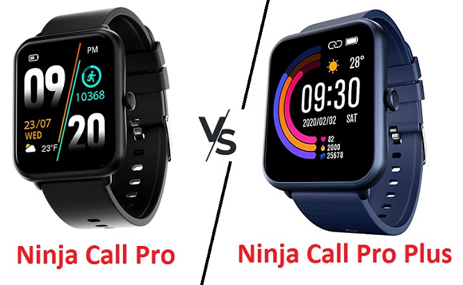 Fire-Boltt Ninja Call Pro vs Ninja Call Pro Plus Smartwatch