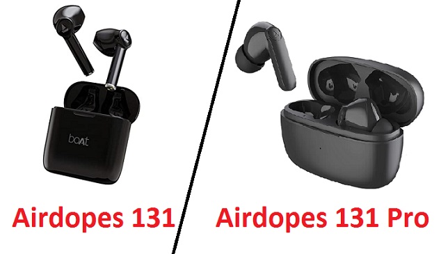 Boat Airdopes 131 Vs Boat Airdopes 131 Pro EarBuds