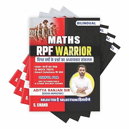 Maths RPF Warrior Book by Aditya Ranjan