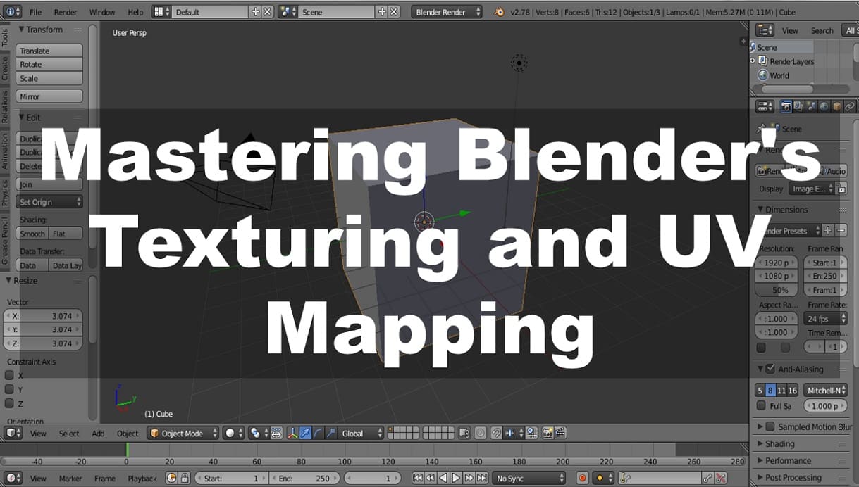 Mastering Blender's Texturing and UV Mapping: Elevate Your 3D Creations