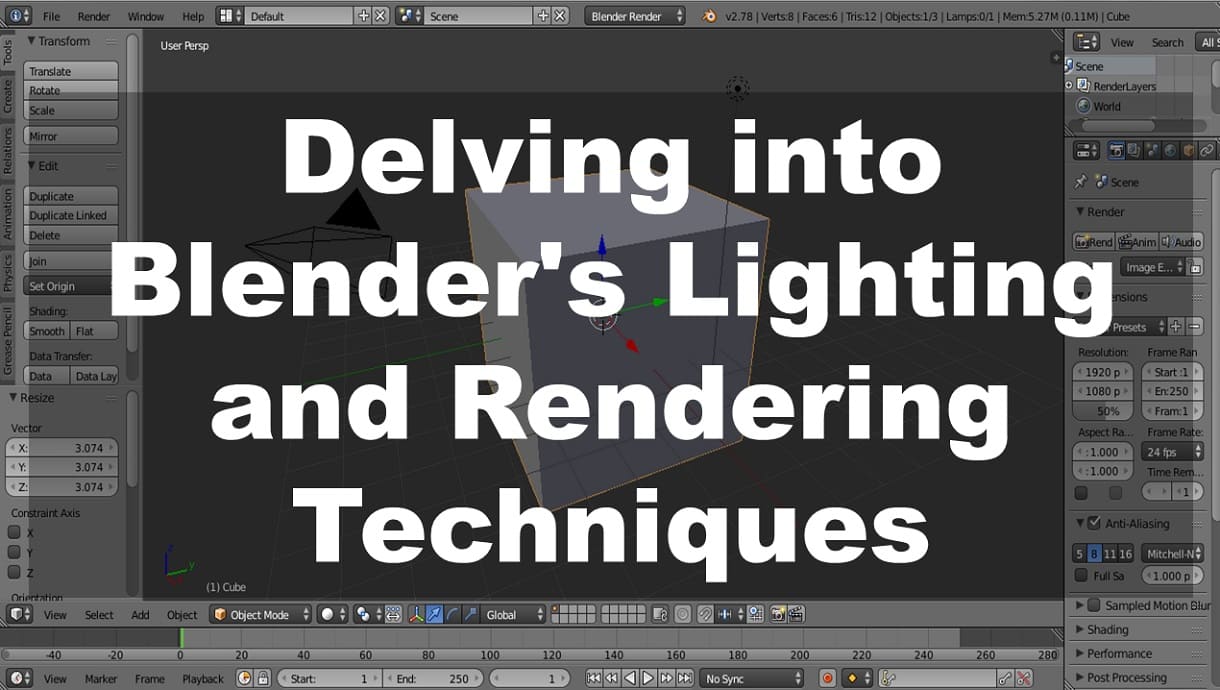 Delving into Blender's Lighting and Rendering Techniques