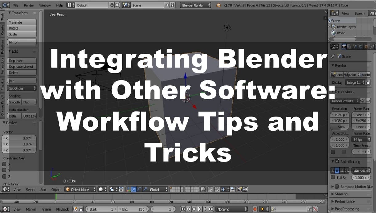 Integrating Blender with Other Software: Workflow Tips and Tricks