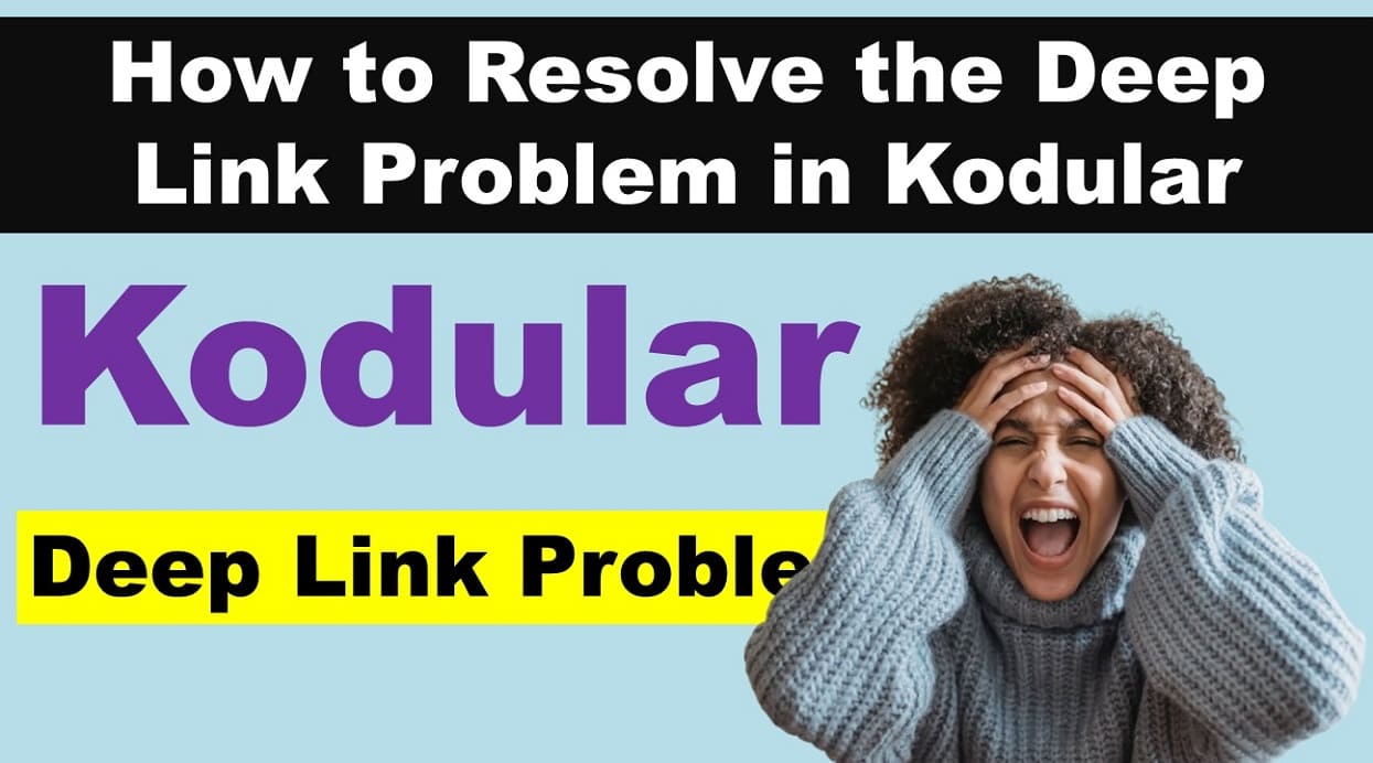 How to Resolve the Deep Link Problem in Kodular