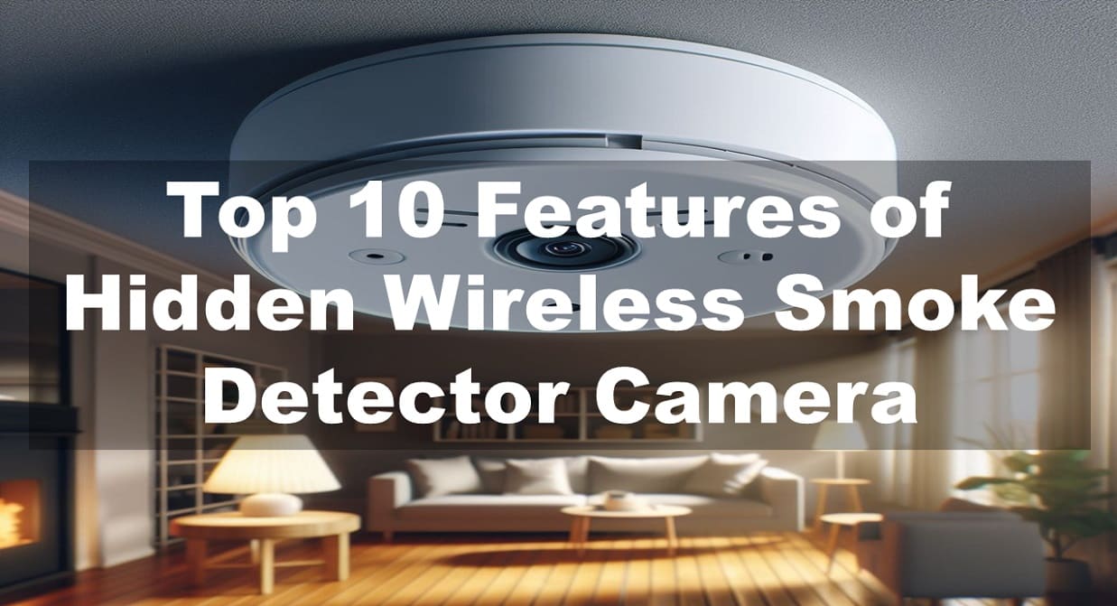 Top 10 Features of Hidden Wireless Smoke Detector Camera