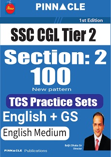 Pinnacle SSC CGL Tier 2 Section 2 (English+ General Studies)