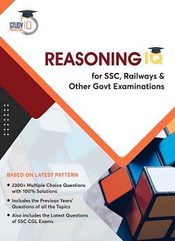 Reasoning IQ Book for SSC CGL, CHSL, CPO and Other Govt. Exams