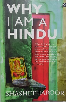 Why I am a Hindu Book by Shashi Tharoor