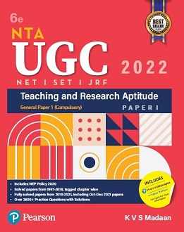 UGC NET/SET/JRF Paper 1 Teaching and Research Aptitude
