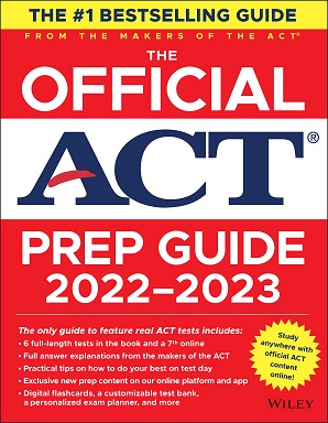 The Official ACT Prep Guide 2022-2023 Book