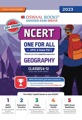 Oswaal NCERT Geography 2023 Book