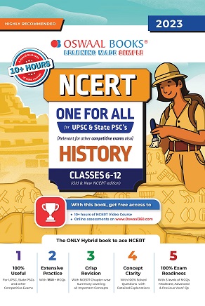 Oswaal NCERT History 2023 Book