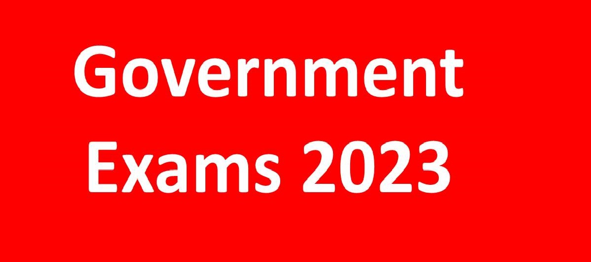 List of Upcoming Government Exams 2023-24