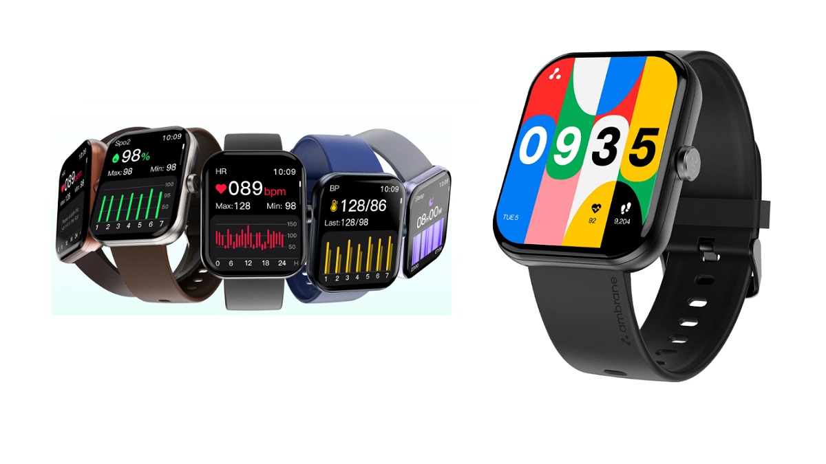 Ambrane Wise Eon Max Smartwatch Launch, Price, full Specs