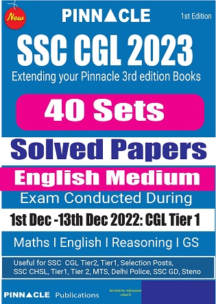 Pinnacle SSC CGL 2023 Book
