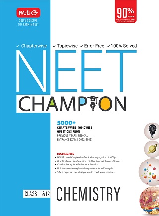 MTG NEET Champion Chemistry 2023 Book