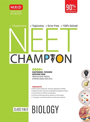 MTG NEET Champion Biology 2023 Book