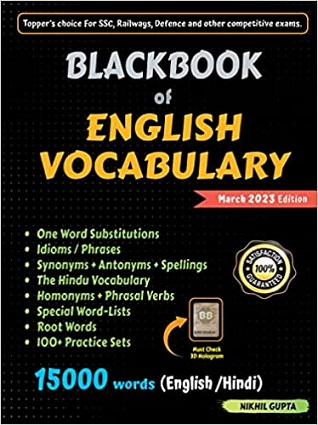 BlackBook of English Vocabulary 2023 by Nikhil Gupta