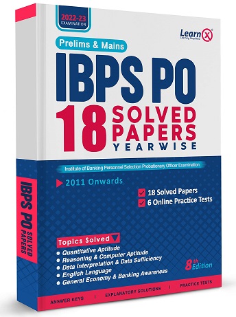 IBPS PO 18 Years Solved Papers Book