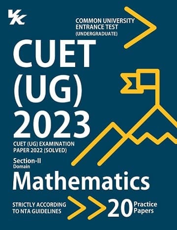 NTA CUET (UG) Mathematics Book with 20 Practice Papers