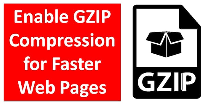 How to Enable GZIP Compression for Faster Webpages?