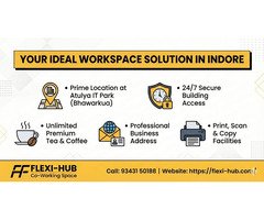 Best Co-working Space in Indore for Professionals | Flexihub