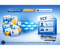 Combine Scattered VCF Contacts into One Structured Address Book File