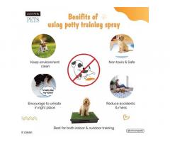 ZOIVANE PETS Potty Train Spray for Dog and Cat
