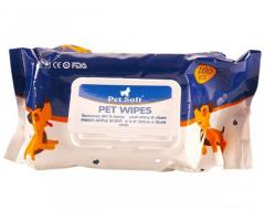 Pet Soft Grooming Wipes for Dogs, Cats, Puppies andPets - 1