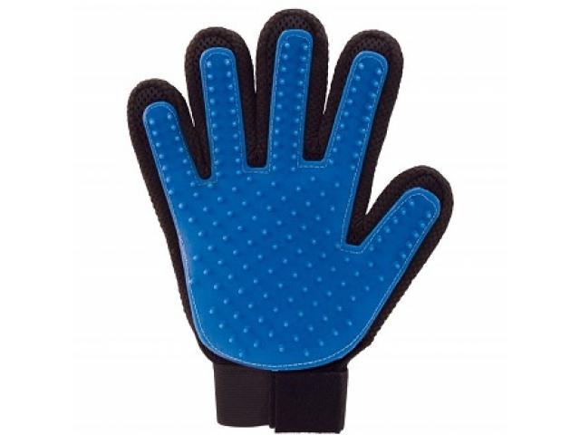 Foodie Puppies Hair Massager Groomer Glove for Dogs, Cats - 1/3