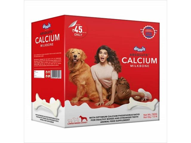 Drools Absolute Calcium Milk Bone, Dog Supplement - 1/1