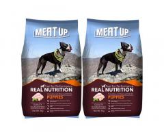 Meat Up Puppy Dry Dog Food, Chicken Flavor - Buy 1 Get 1 Free