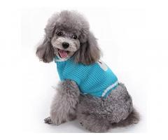 Winter Warm Knitwear Stretchable Pet Clothes for Small Dogs