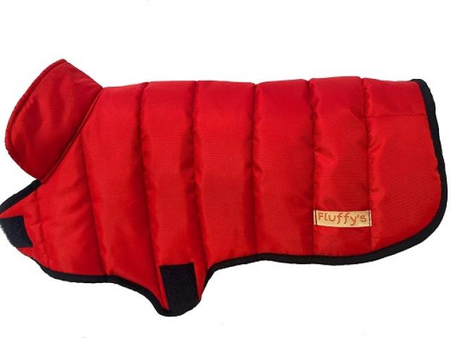 Fluffy's Luxurious Reflective Dog Pet Winter Warm Vest - 2/2