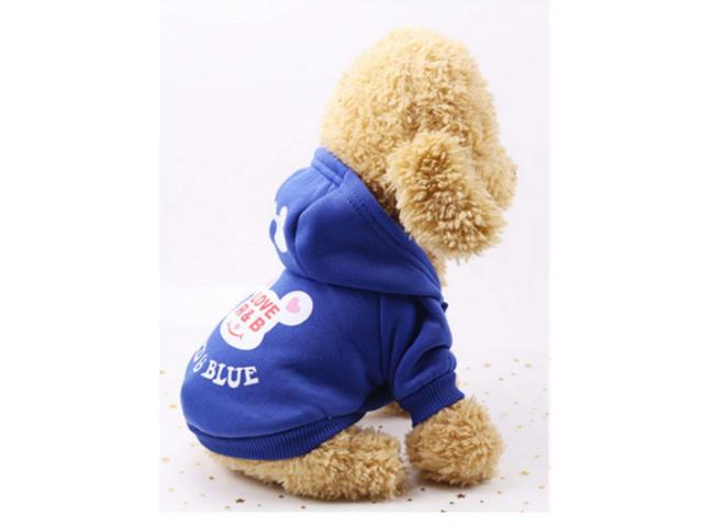 TBOP Dog Clothes Hooded Dog Sweater - 2/3