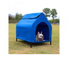 AmazonBasics Elevated Portable Pet House - Small