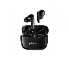 Ptron Bassbuds Duo New Bluetooth 5.1 Wireless EarBuds Headphones