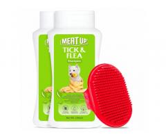 Meat Up Combo of Tick and Flea Repellent Shampoo for Dogs (Buy 1 Get 1 Free)