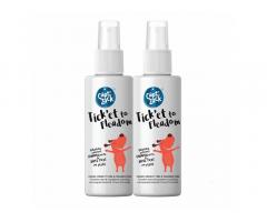 Captain Zack Tick’et to Fleadom Dry Waterless Ticks Dog Shampoo (Pack of 2) - 1