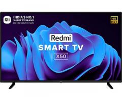 Redmi 50 inches 4K Ultra HD Android Smart LED TV X50|L50M6-RA (2021 Model)