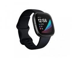Fitbit Bluetooth Sense Advanced Health Watch Fitness Activity Tracker - 3