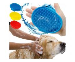 The Pets Company Rubber Deshedding Dog Bath Hand Band for Dogs and Cats