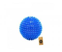 The Pets Company Natural Rubber Spiked Ball Dog Chew Toy, Puppy Teething Toy, 3 Inches - 2
