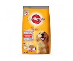 Pedigree Adult Dry Dog Food Chicken Buy Online, Egg and Rice