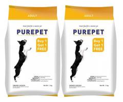 PurePet Adult Dry Cat Food Smoked Adult Dry Dog Food