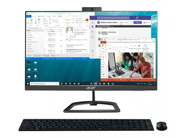Acer Aspire C24 23.8 inch Full HD IPS All in One Desktop - 1/1